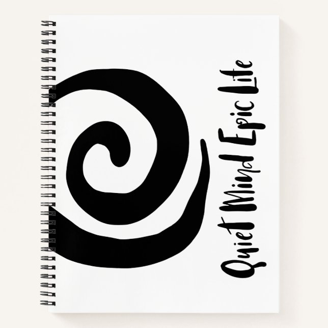Ruhiges Epic Life Journal-Notebook 2 Notizbuch (Vorderseite)