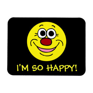 Ruhiges Gesicht Grumpey Magnet