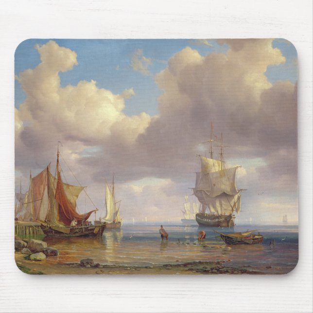 Ruhiges Meer, 1836 Mousepad (Vorne)