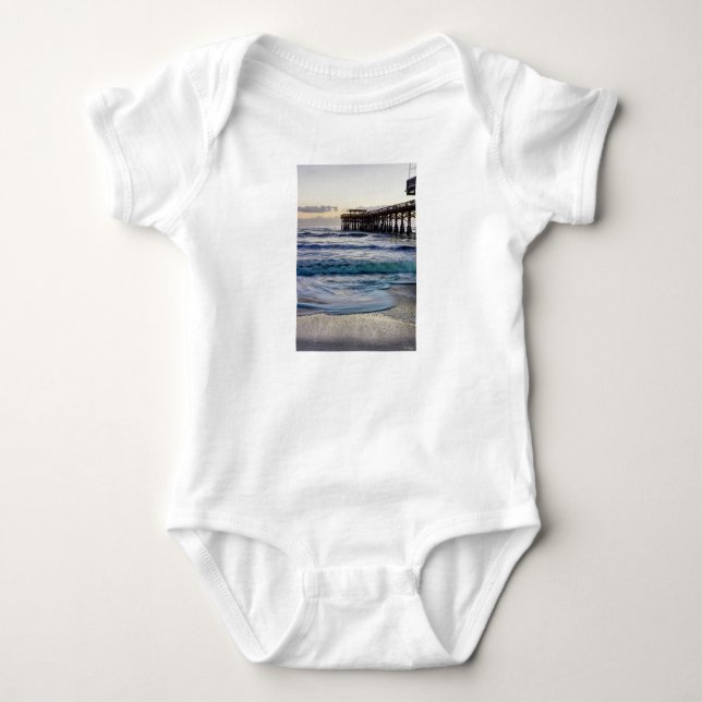 Ruhiges neues Jahr Baby Strampler (Vorderseite)