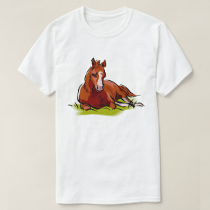 Ruhiges Pferdefleisch T-Shirt