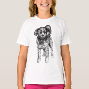 Ruhiges Schattiertes T-Shirt