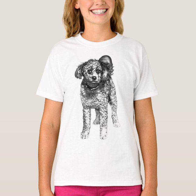 Ruhiges Schattiertes T-Shirt (Vorderseite)