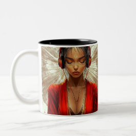 Ruhiges Soul Zweifarbige Tasse
