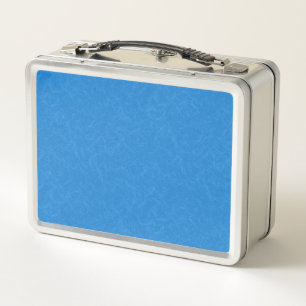 ruhiges und friedliches blaues Hintergrundmuster m Metall Brotdose