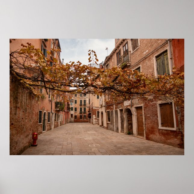 Ruhiges Venice Poster (Vorne)