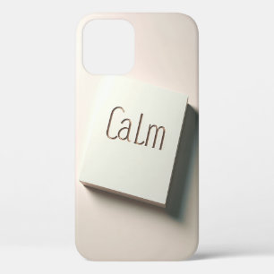 Ruhiges Zitat Minimalistisches Design - Sanfte Cre Case-Mate iPhone Hülle