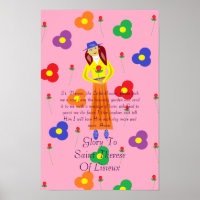 Ruhm an die Heilige Therese von Lisieux