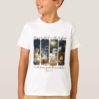 Ruhm an Gott in der höchsten - Weihnachtskrippe G T-Shirt
