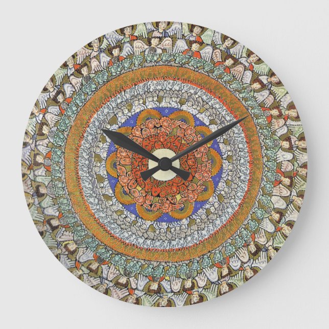 Ruhm auf den Hügel des Mülls Große Wanduhr (Vorderseite)