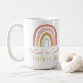 Ruhm, Aufstieg im Licht Inspiration Tasse