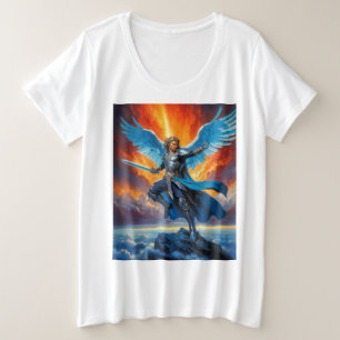 Ruhm der Flügel Große Größe T-Shirt