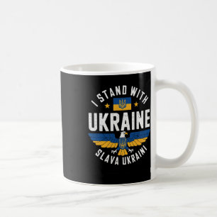 Ruhm der Ukraine Adler Design Pro-Ukraine Freiheit Kaffeetasse