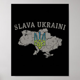 Ruhm der Ukraine-Shirt Ukraine-Militär Ukrainische Poster