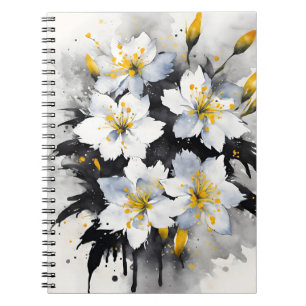 Ruhm des Schnees - Aquarellblumen Notizblock