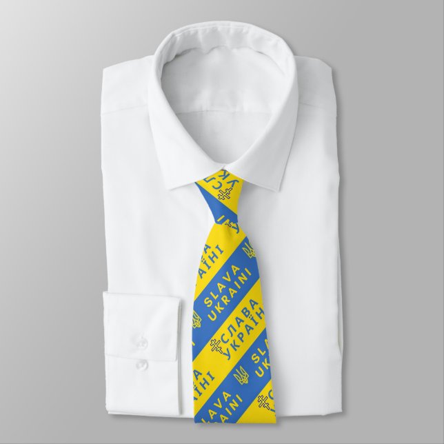 Ruhm für die Kriegstrident Neck Tie Krawatte (Gebunden)