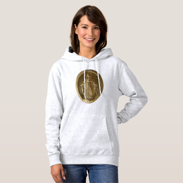 Ruhm für die wundersame Medaille Hoodie (Vorne ganz)