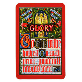 Ruhm Gott in den Höchsten... Magnet