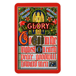 Ruhm Gott in den Höchsten... Magnet