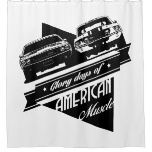 Ruhm-Tage des Muskels Duschvorhang