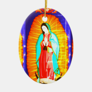 Ruhm unserer Dame von Guadalupe Keramik Ornament