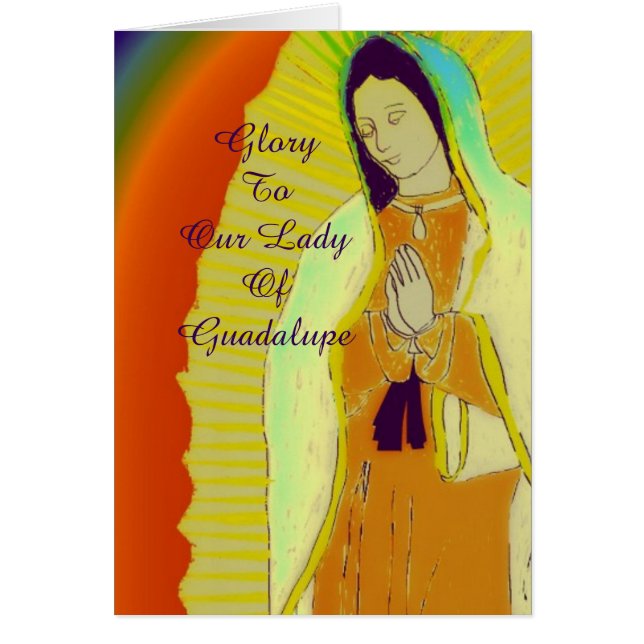 Ruhm unserer Guadalupierin (Vorne)