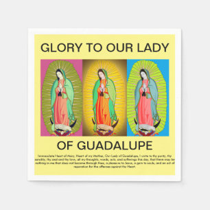 Ruhm unserer Guadalupierin Serviette