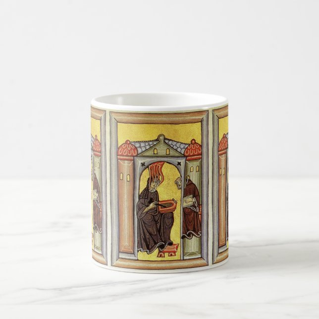 Ruhm zum hildegard von bingen kaffeetasse (Mittel)