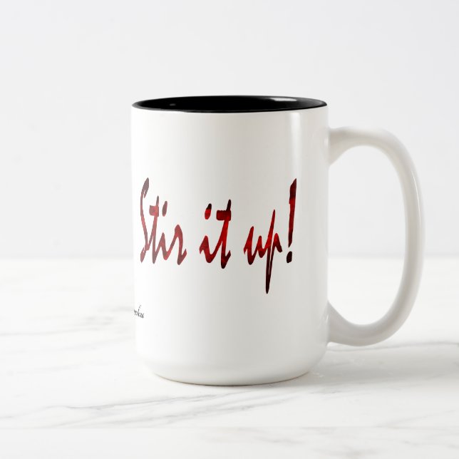 Rühren Sie die Tasse (Rechts)