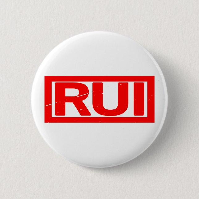 Rui Briefmarke Button (Vorderseite)