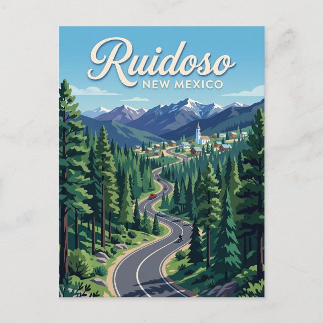 Ruidoso USA Postkarte (Vorderseite)