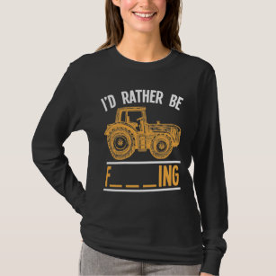 Ruin Farming Quote Sarcastic Traktor Bauer T-Shirt