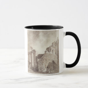 Ruine von St. Botolphs Priory, Colchester, c.1809 Tasse