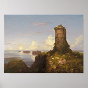 Ruined Tower - Thomas Cole Fine Art Poster