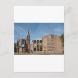 Ruinen der bombardierten Kathedrale St. Michael, C Postkarte