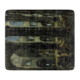 Ruinen der gotischen Kirche (von Carl Blechen) Schneidebrett