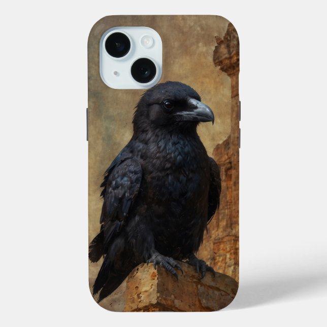 Ruinen der Kathedrale Raven Case-Mate iPhone Hülle (Rückseite)