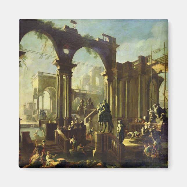 Ruinen der Thermen von Caracalla Magnet (Vorne)