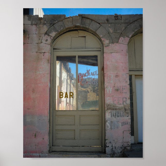 Ruinen der US Route 50 Poster (Vorne)