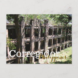Ruinen des Korregidor Bataan Philippinen Postkarte