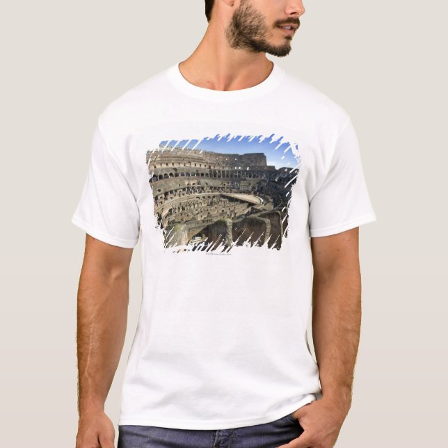 Ruinen des römischen Colosseum, Rom, Italien T-Shirt (Vorderseite)