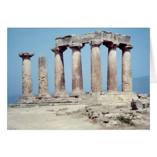 Ruinen des Tempels von Apollo, c.550 BC