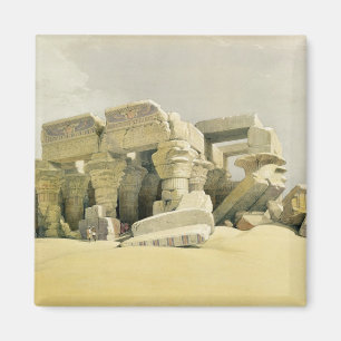 Ruinen des Tempels von Kom Ombo, "von Ägypten und Magnet