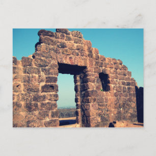 Ruinen im Aguada Fort Goa Indien Postkarte
