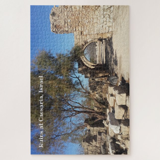 Ruinen in Caesaria, Israel Puzzle (Vertikal)