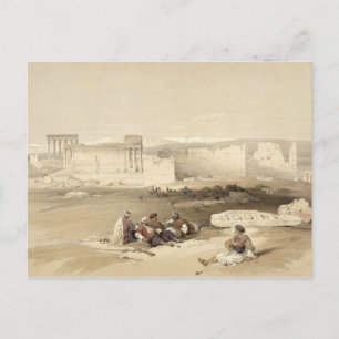 Ruinen von Baalbec, 5. Mai 1839, Platte 77 von Vol Postkarte