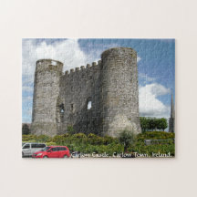 Ruinen von Carlow Castle, Stadt Carlow, Irland