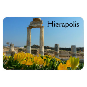 Ruinen von Hierapolis, Pamukkale, Türkei Magnet