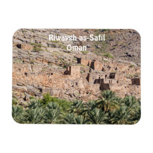 Ruinen von Riwaygh as-Safil - Sultanat Oman Magnet