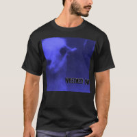 Ruiniertes 'Um blaues Lama-Weltausflug-Shirt 1995